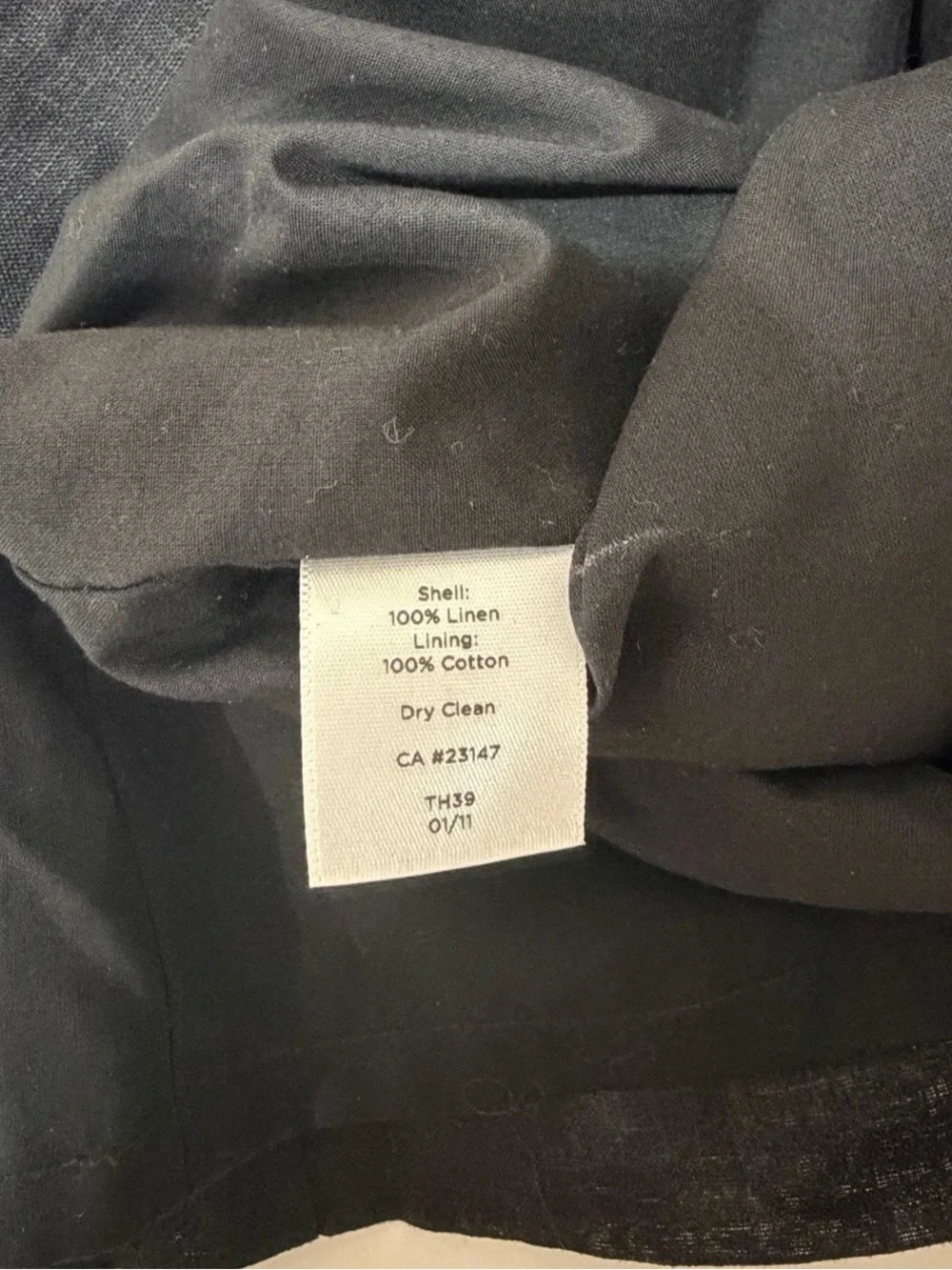 Talbots Black Sleeveless V-Neck Tiered Midi Dress